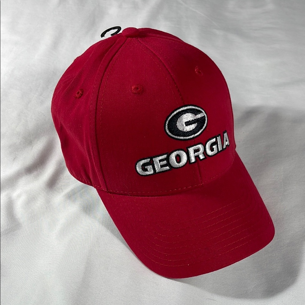 Fan Favorite mens red Georgia Bulldogs adjustable baseball cap hat - one size